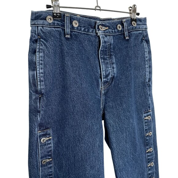 Levi's Made & Crafted Cropped Artillery Trousers, 27 - Picture 3 of 12